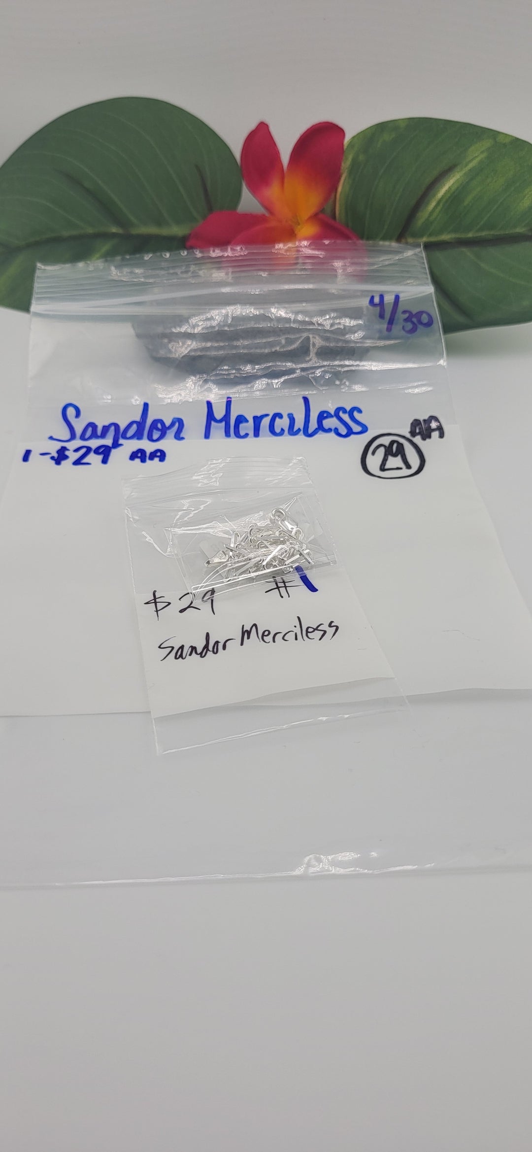 RESERVED FOR: Sandor Merciless - 4/30/2025 tiktok Live Show - 1 Sterling Silver Items