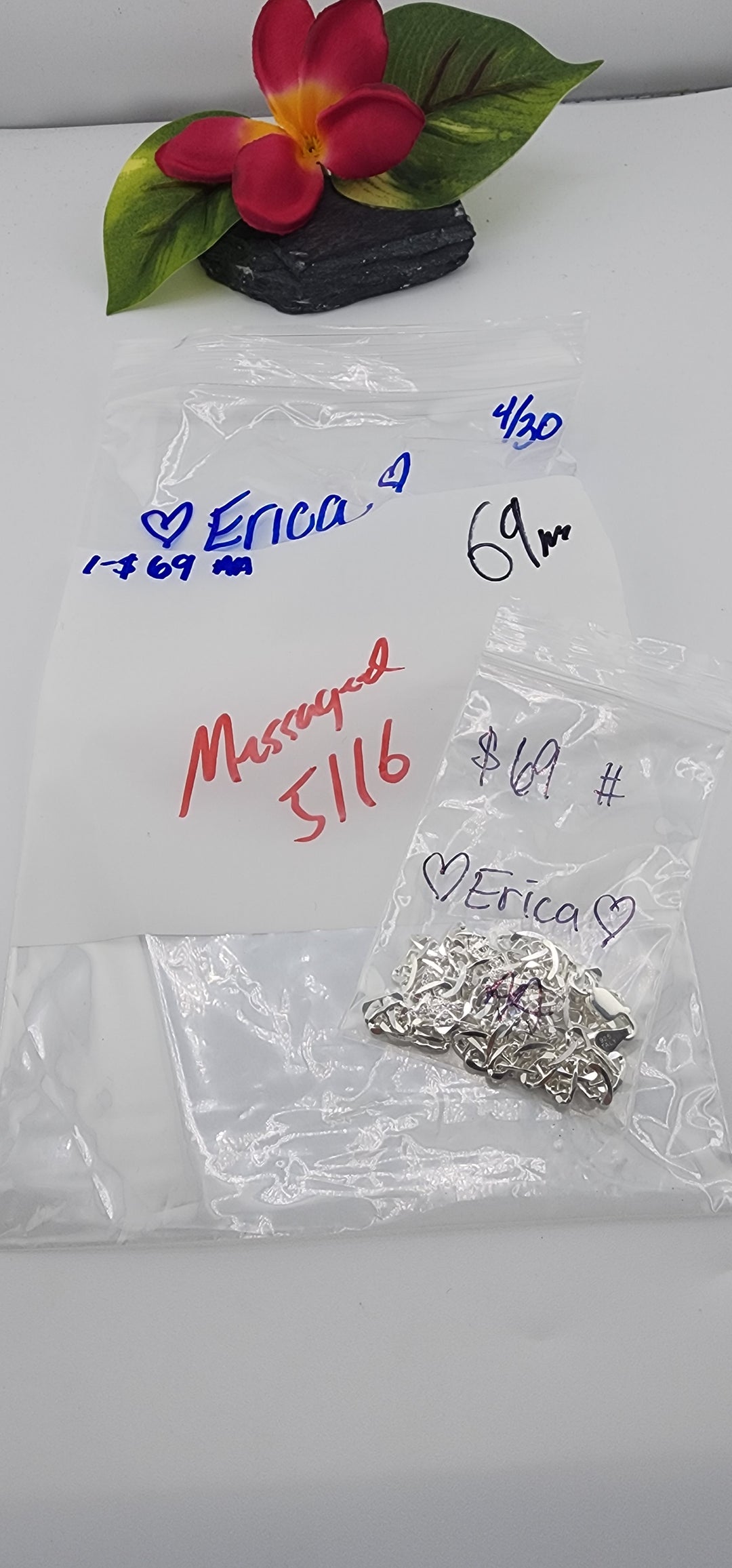 RESERVED FOR: 💙Erica💙- 4/30/2025 tiktok Live Show - 1 Sterling Silver Items