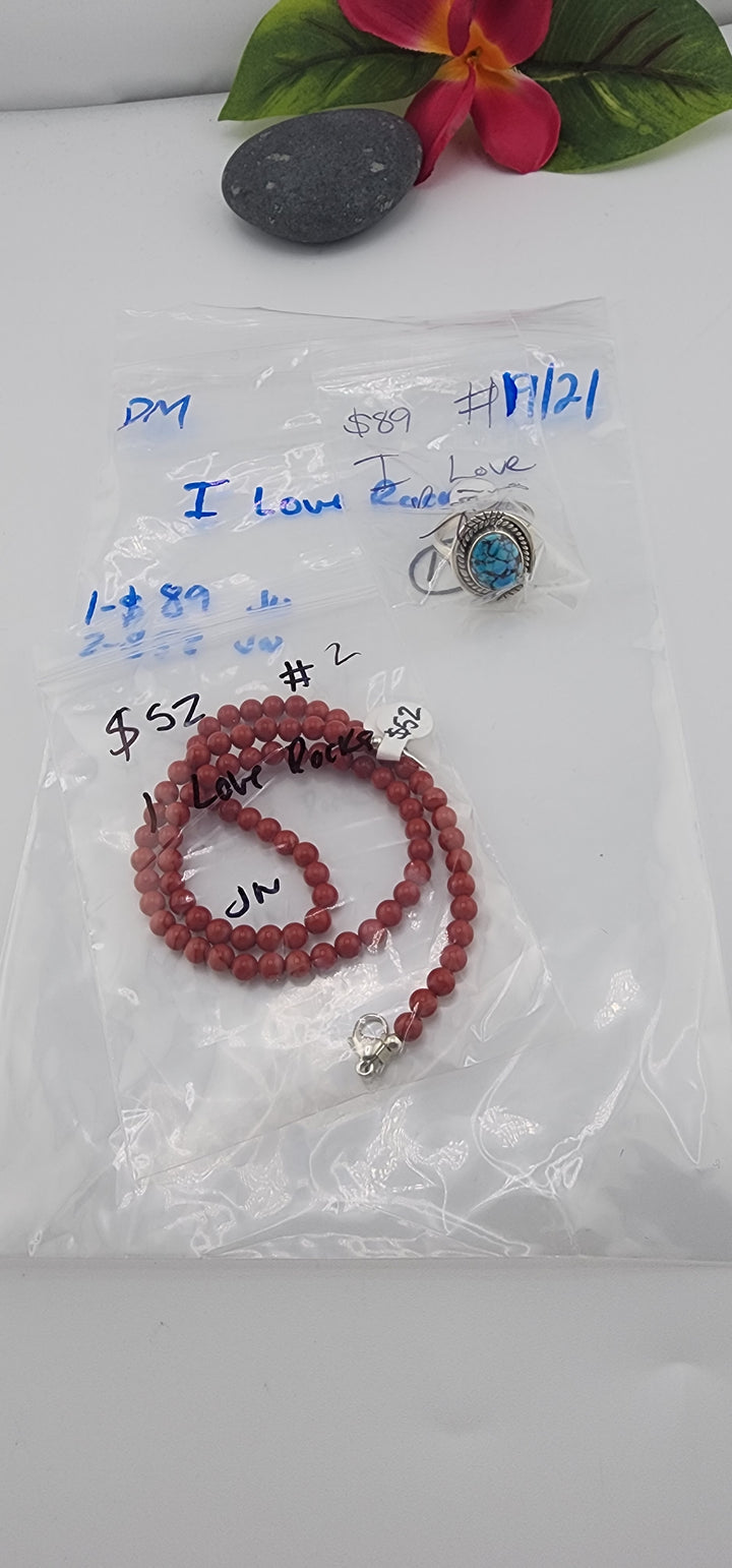 PM SHOW 48HR - RESERVED FOR:  I Love Rocks- 9/21/2025 FL tiktok Live Show -2 Sterling Silver Items
