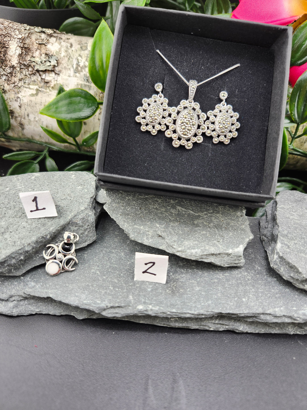 RESERVED FOR:   Gracie Springs -11/01/2024 - 2 Sterling Silver Items