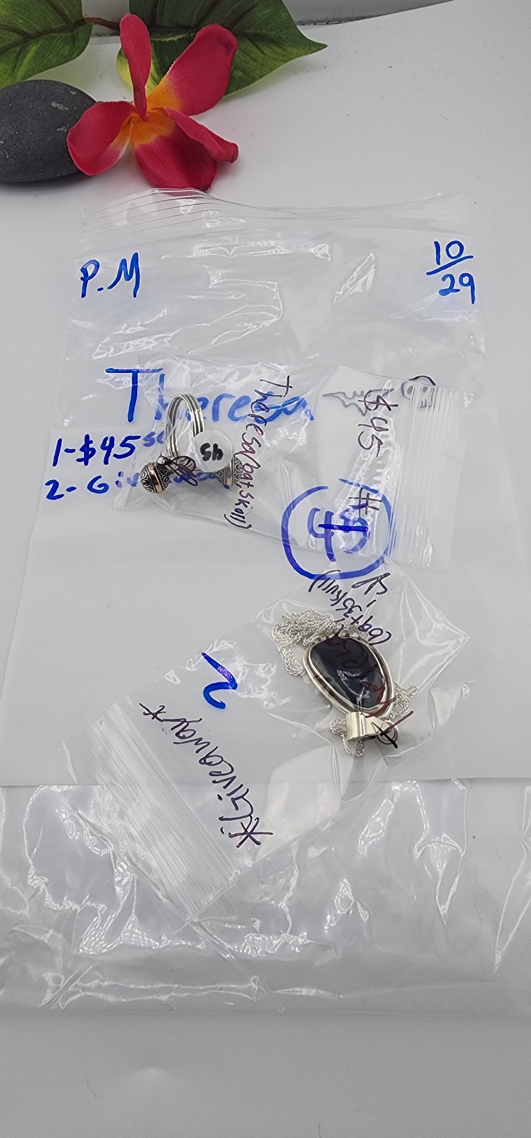 PM SHOW 48HR - RESERVED FOR: Theresa🦇💀 - 10/29/2025 FL tiktok Live Show - 1 Sterling Silver Items