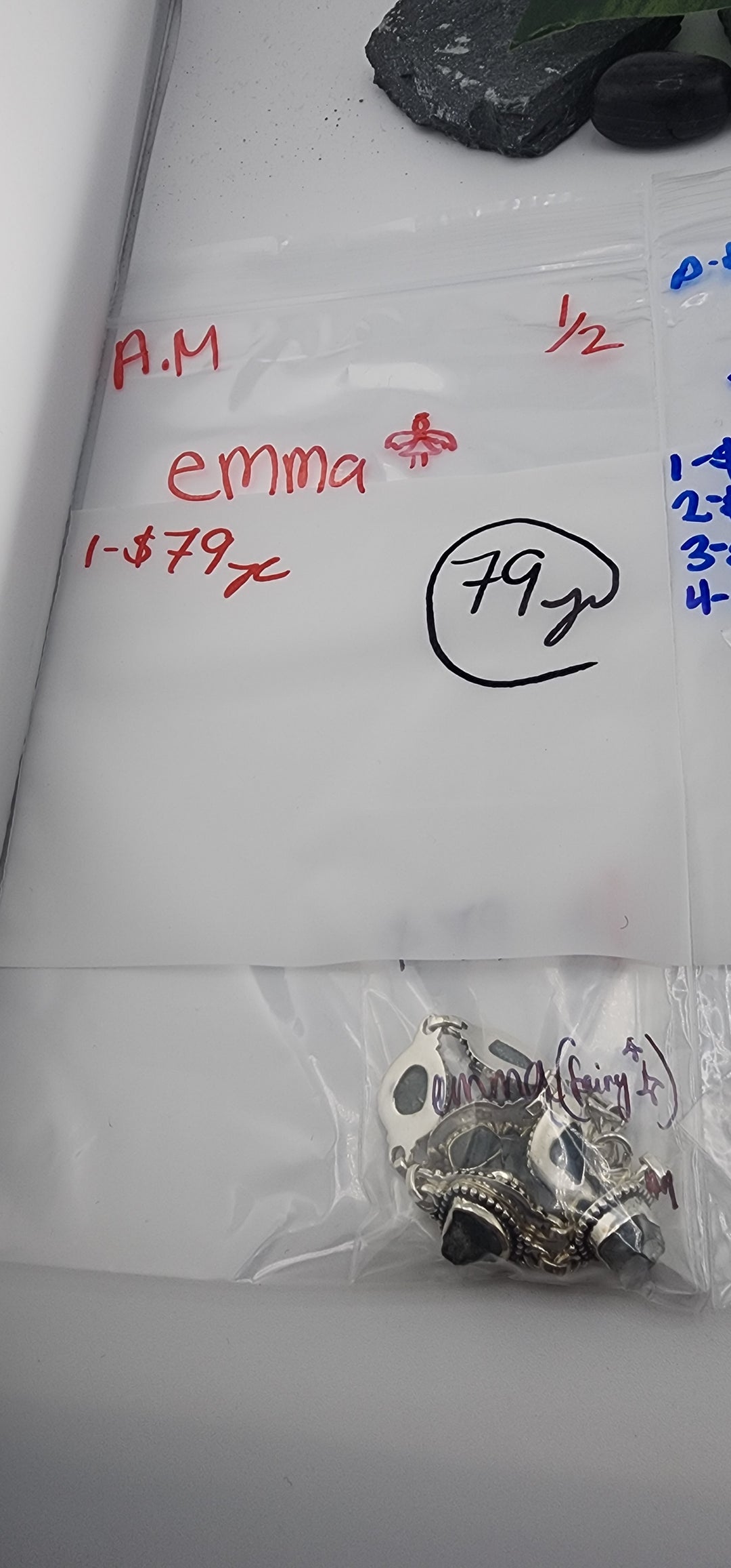 AM SHOW 48HR RESERVED FOR: emma🧚🏼✨ - 1/2/2026 FL tiktok Live Show - 1 Sterling Silver Items