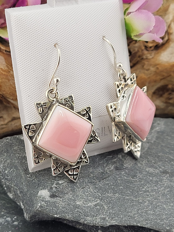 Queen Conch Square Dangles
