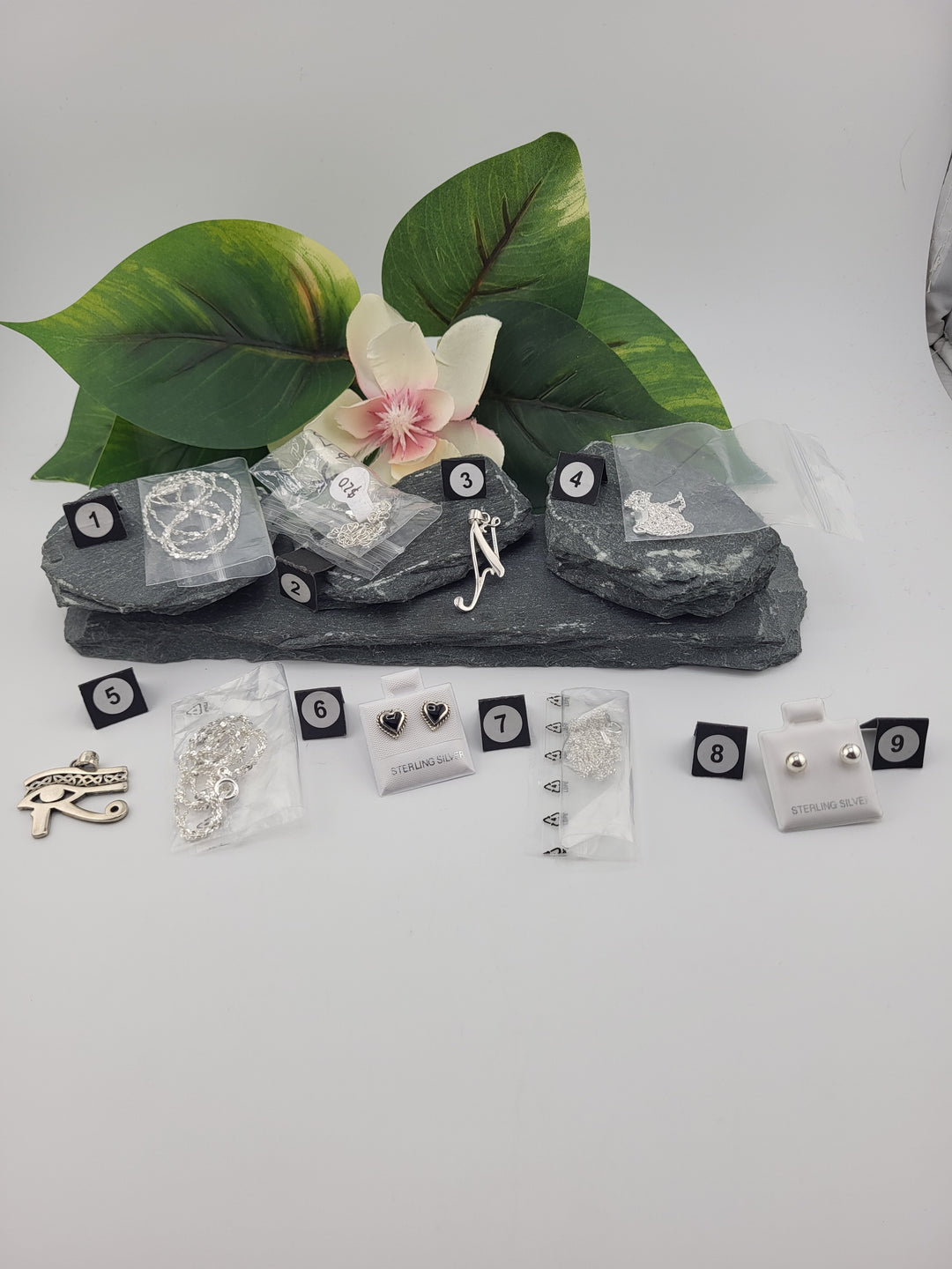 RESERVED FOR: Ney Hdez- 1/31/2025 Show - 9 Sterling Silver Items