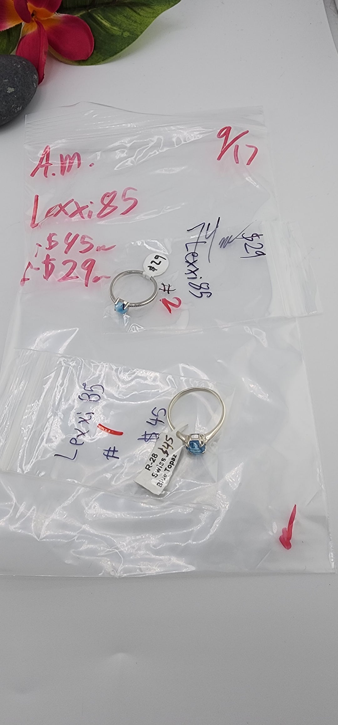 AM SHOW 48HR - RESERVED FOR: LExxi85 - 9/17/2025 FL tiktok Live Show - 2 Sterling Silver Items