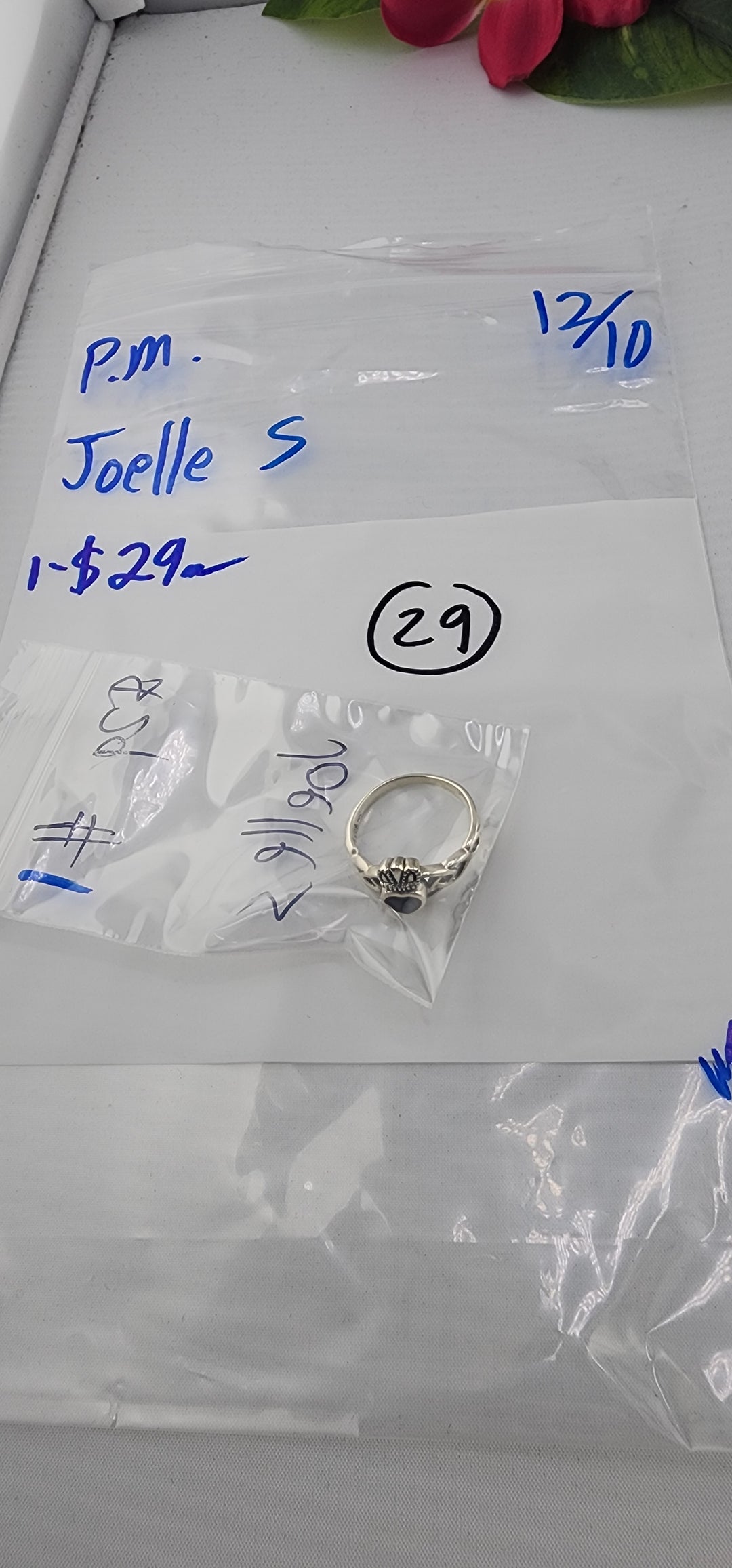 PM SHOW 48HR - RESERVED FOR: Joelle S - 12/10/2025 tiktok Live Show - 1 Sterling Silver Items