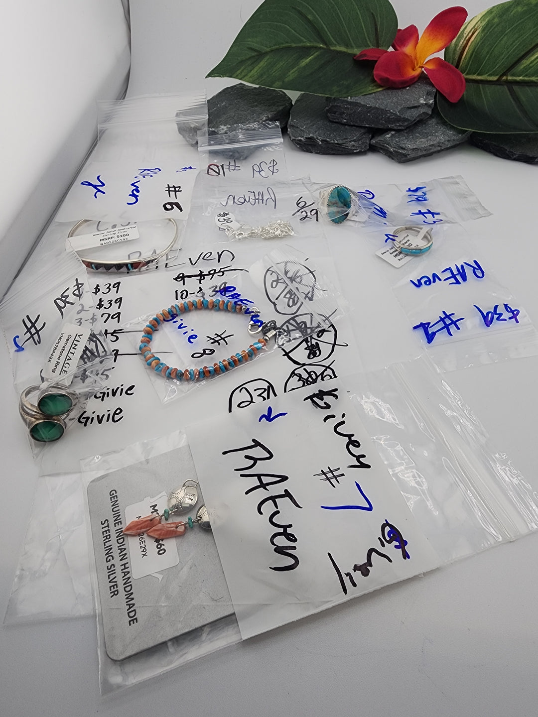 C.S. - RESERVED FOR: RAEven - 6/29/2026 - 7 Sterling Silver Items
