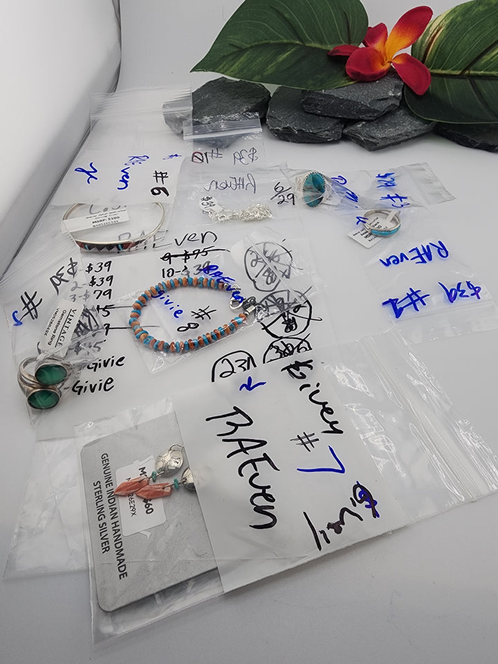 C.S. - RESERVED FOR: RAEven - 6/29/2026 - 7 Sterling Silver Items