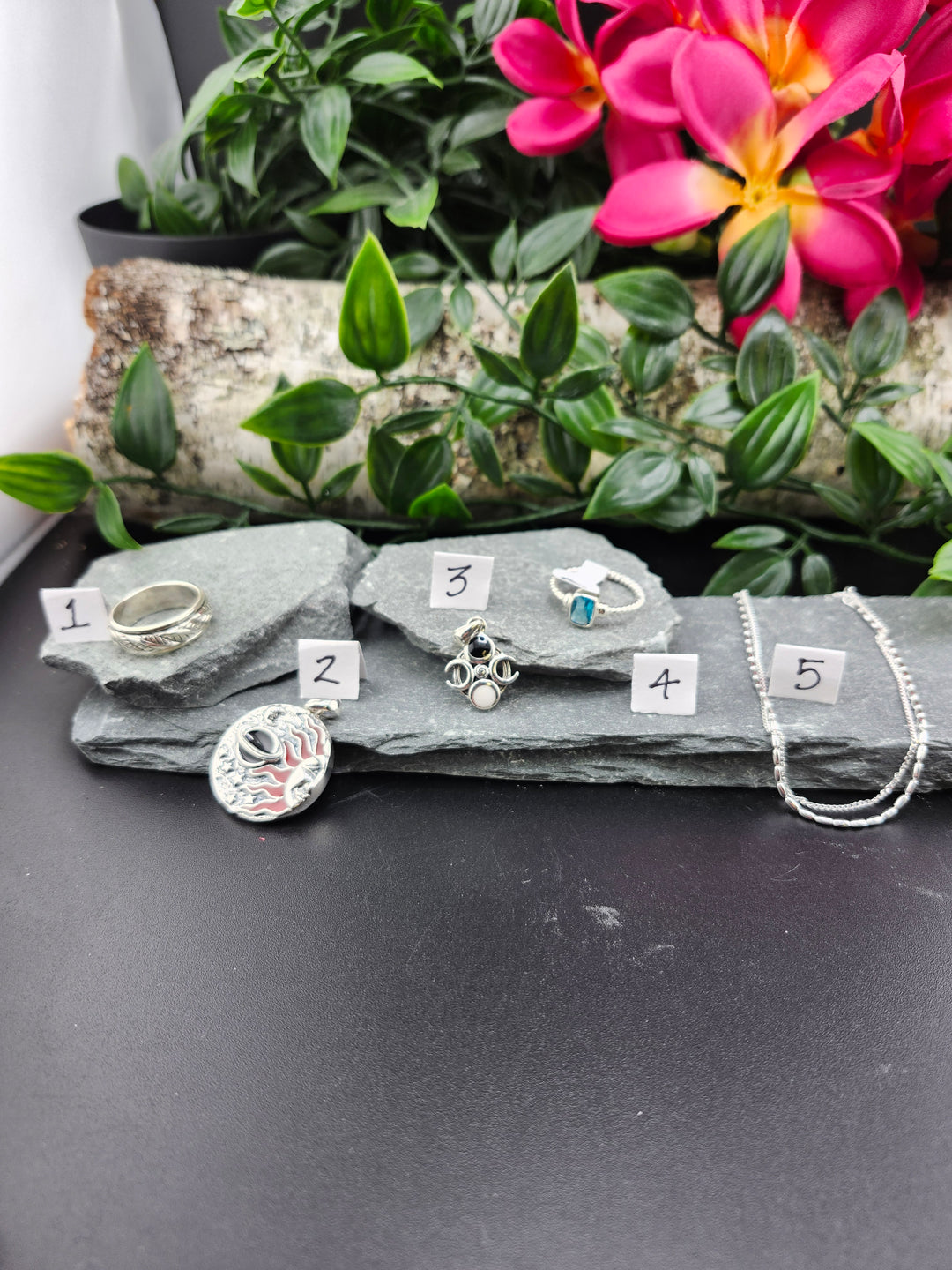 RESERVED FOR:  Kristie Cook -11/01/2024 - 5 Sterling Silver Items