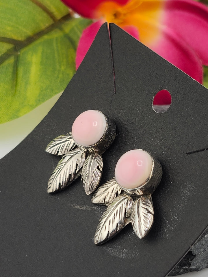 Queen Conch Stud 925 Sterling Silver Earrings