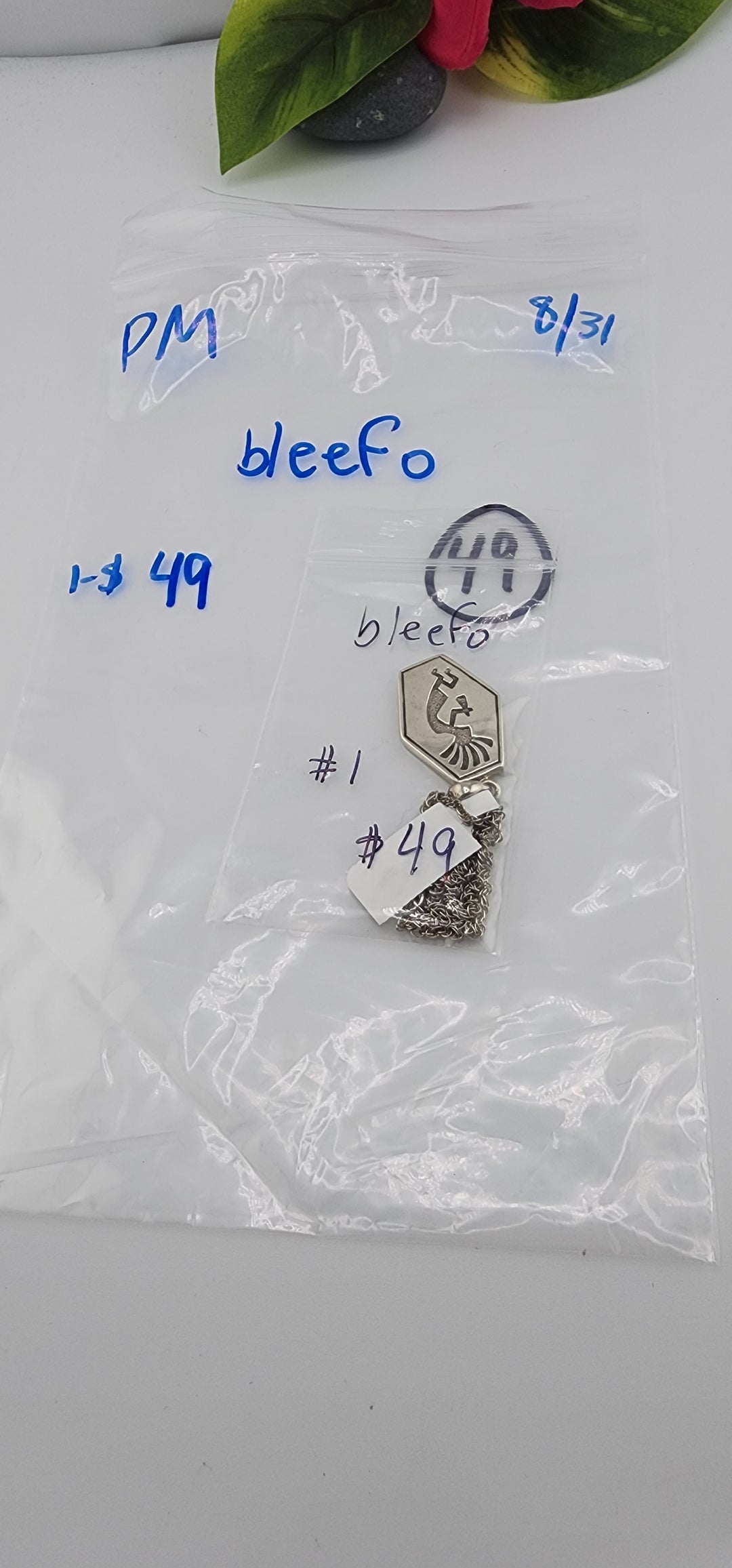 PM SHOW 48HR - RESERVED FOR: bleefo- 8/31/2025 FL tiktok Live Show -  1 Sterling Silver Items