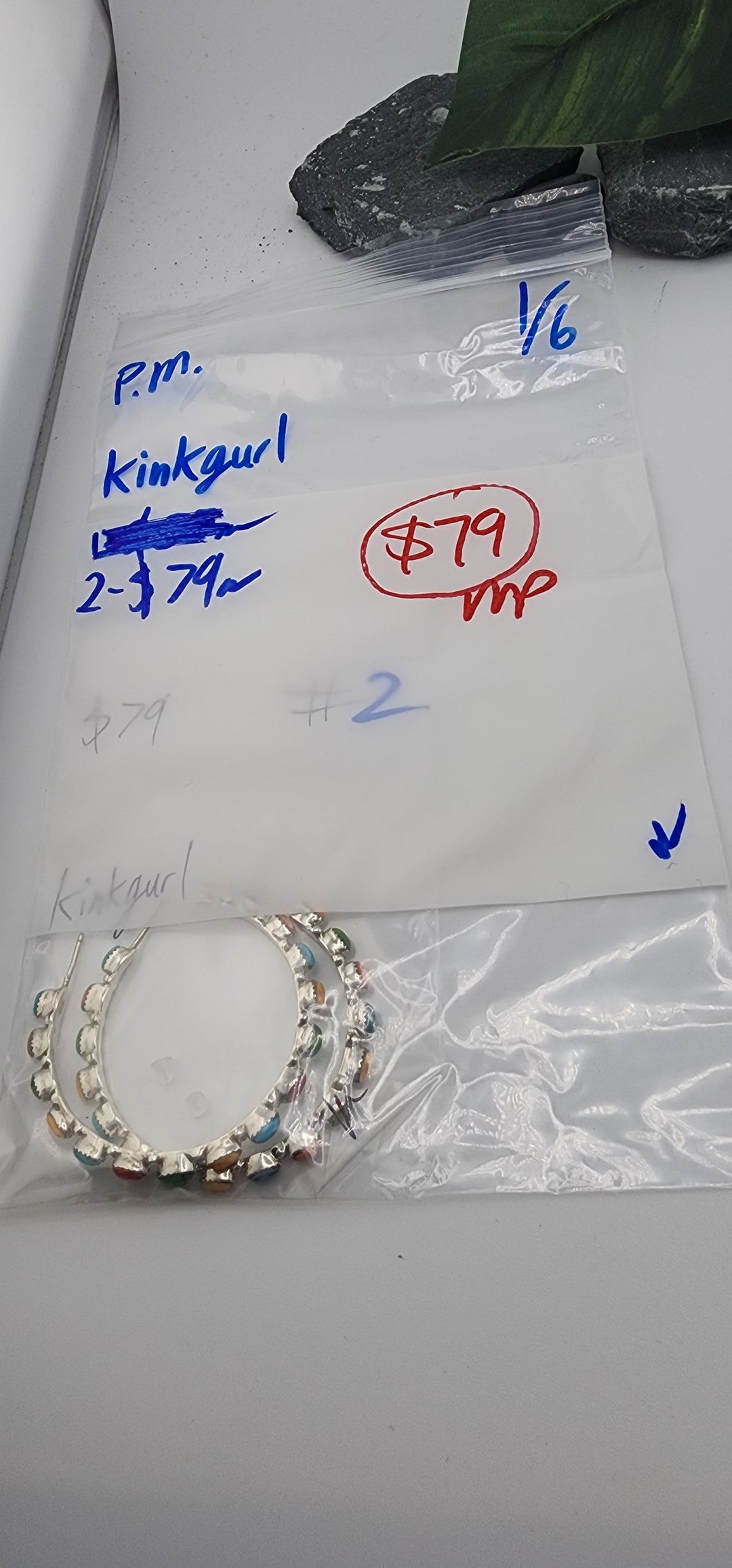 PM SHOW 48HR - RESERVED FOR: kinkgurl - 1/6/2026 tiktok Live Show - 1 Sterling Silver Items