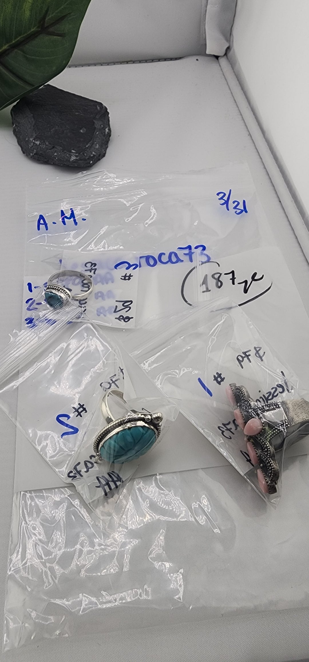 RESERVED FOR: jessica roca73 - 3/31/2025 tiktok A.M. Live Show -  Sterling Silver Items