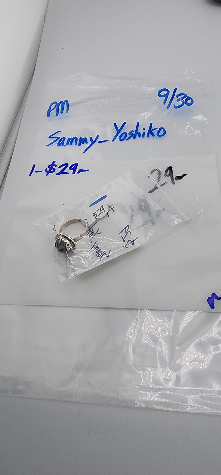 PM SHOW 48HR - RESERVED FOR: Sammy_Yoshiko - 9/30/2025 FL tiktok Live Show - 1 Sterling Silver Items