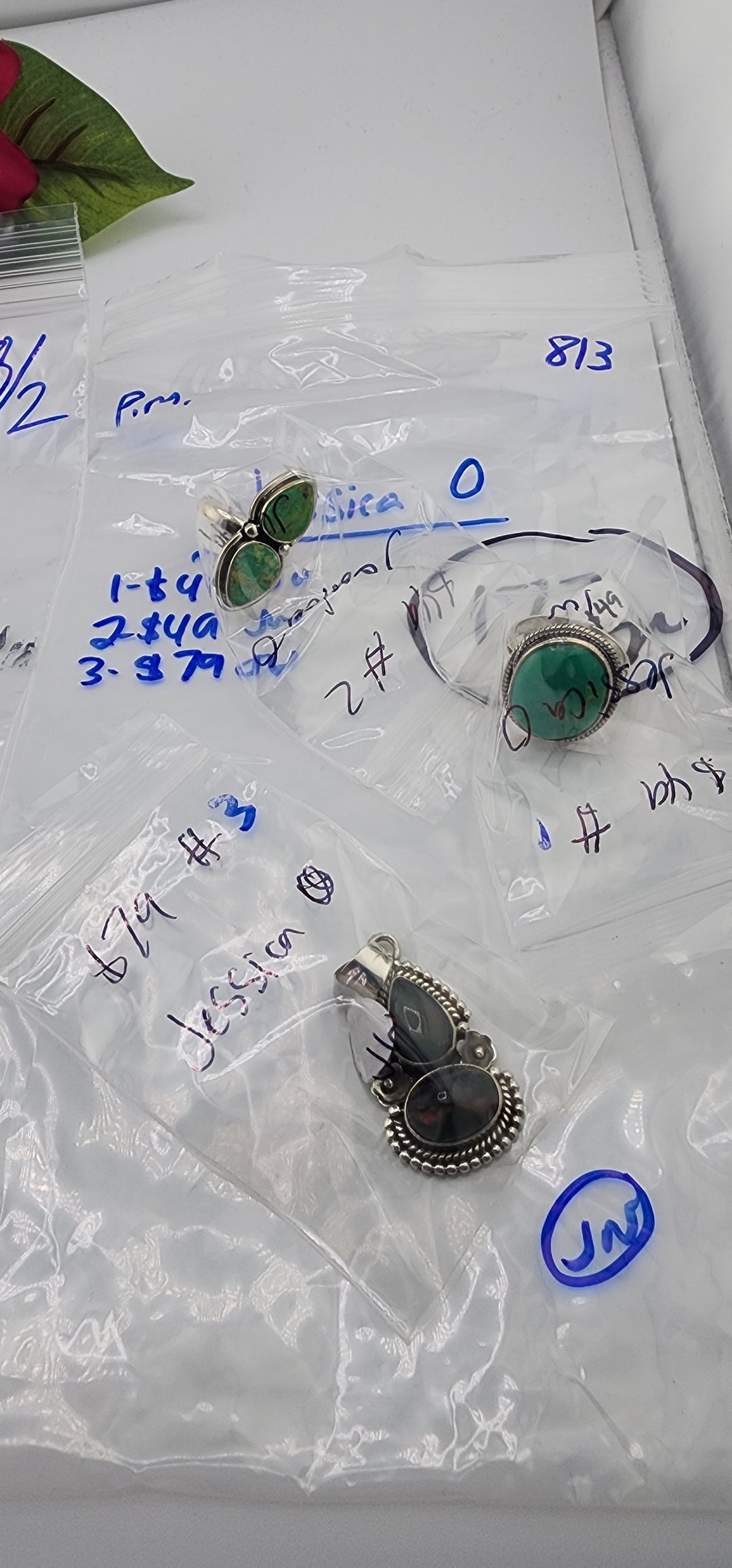 PM SHOW 48HR - RESERVED FOR: Jessica O  - 8/3/2025 FL tiktok Live Show - 3 Sterling Silver Items