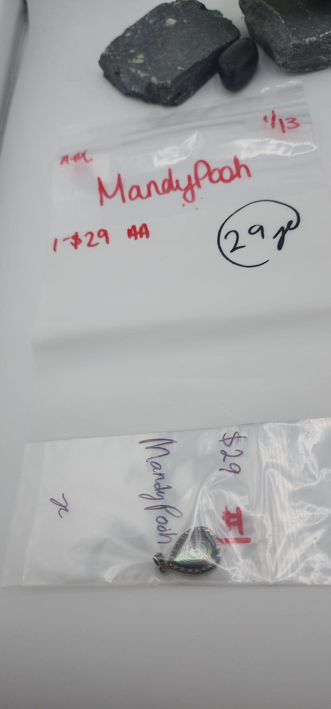 Custom sterling silver items - AM SHOW RESERVED FOR: MandyPooh - 1/13/2026 FL tiktok Live Show - 1 Sterling Silver Items