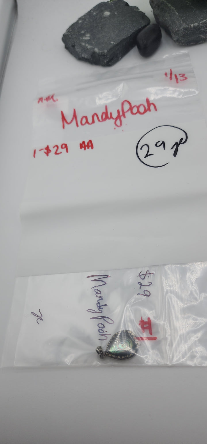 Custom sterling silver items - AM SHOW RESERVED FOR: MandyPooh - 1/13/2026 FL tiktok Live Show - 1 Sterling Silver Items