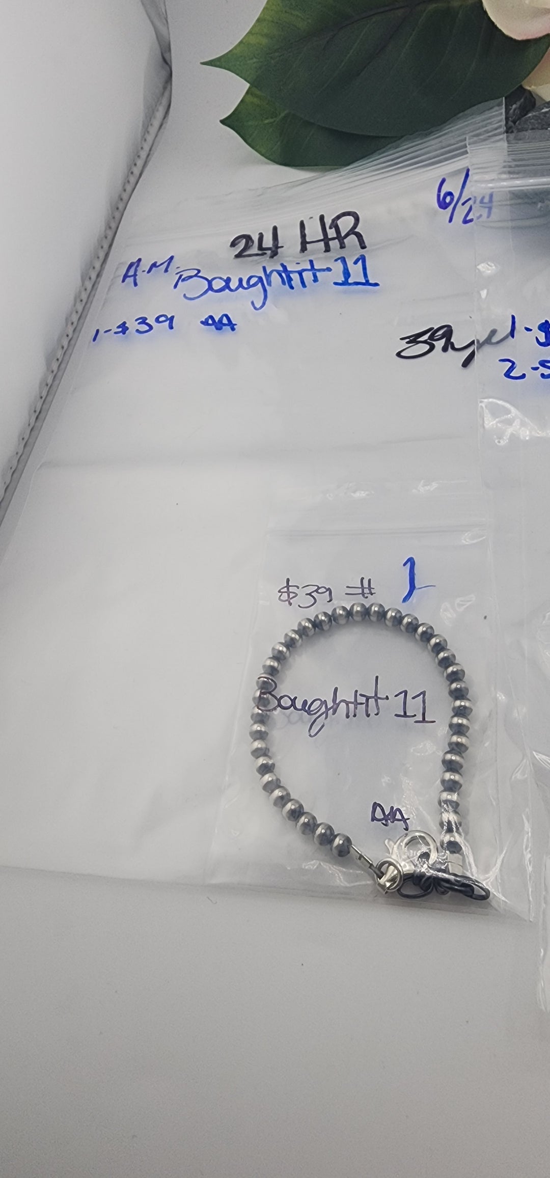 24 -RESERVED FOR: Boughtit11 - 6/24/2025 tiktok Live Show - 1 Sterling Silver Items