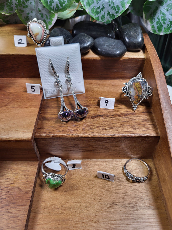 RESERVED FOR: Danielle Parkhouse-Haddox-9/4/2024 - 10 Sterling Silver Items
