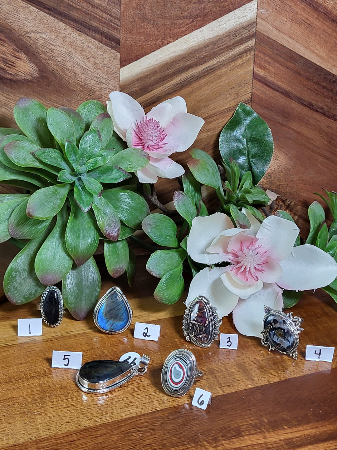 RESERVED FOR: Ashley 8/10/24- 6 Sterling Silver Items