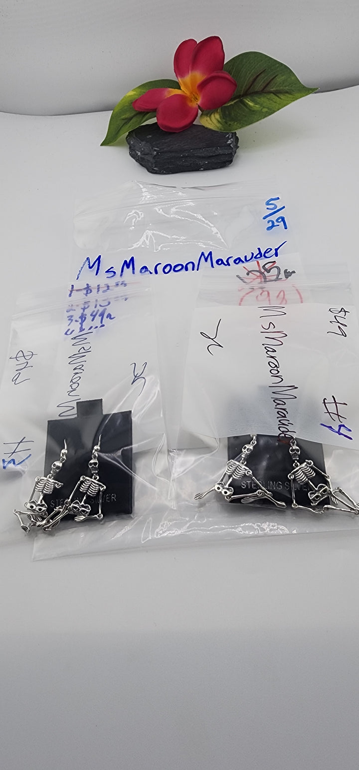RESERVED FOR: MsMaroonMarauder - 5/29/2025 tiktok Live Show -  Sterling Silver Items