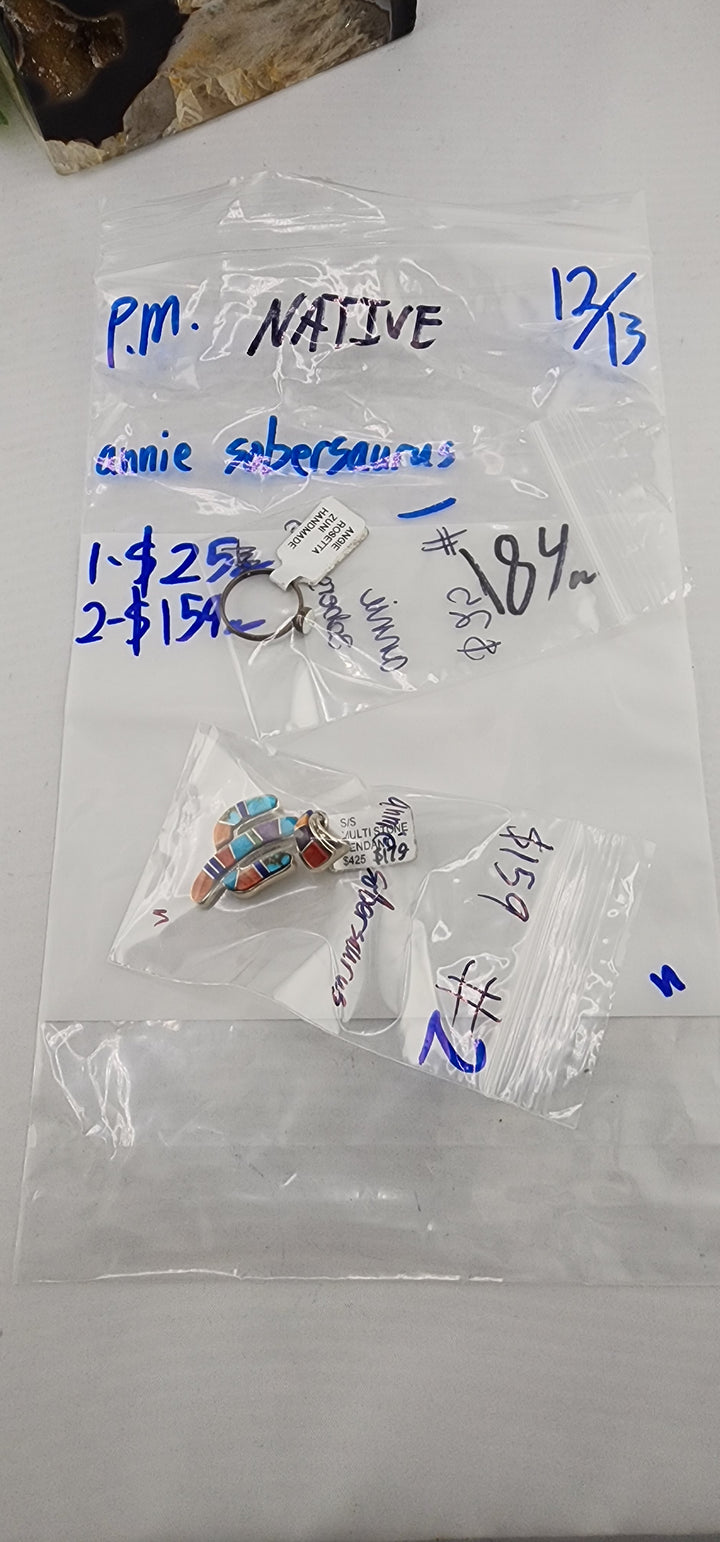 PM NATIVE SHOW 48HR - RESERVED FOR: annie sobersaurus - 12/13/2025 tiktok Live Show - 2 Sterling Silver Items