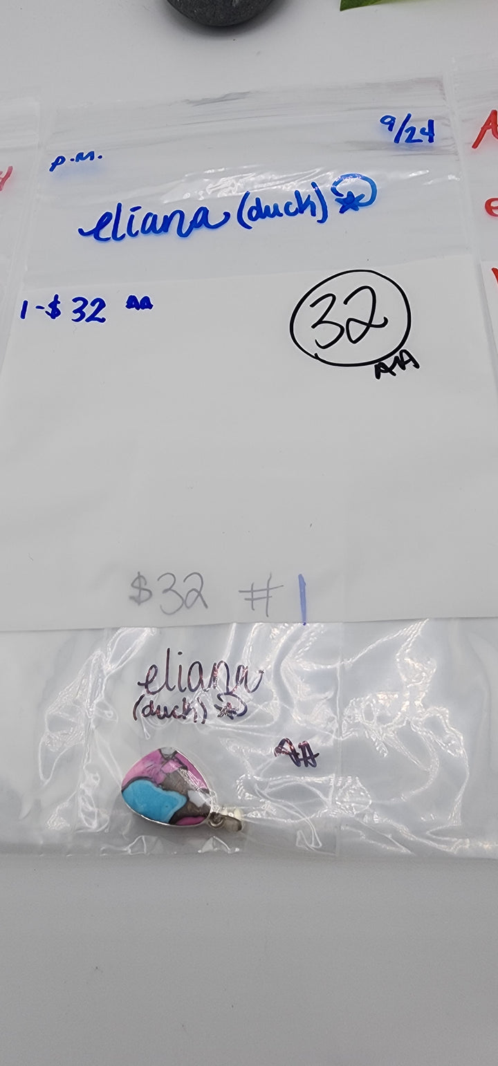 PM SHOW 48HR - RESERVED FOR: Eliana🦆💫- 9/24/2025 FL tiktok Live Show - 1 Sterling Silver Items