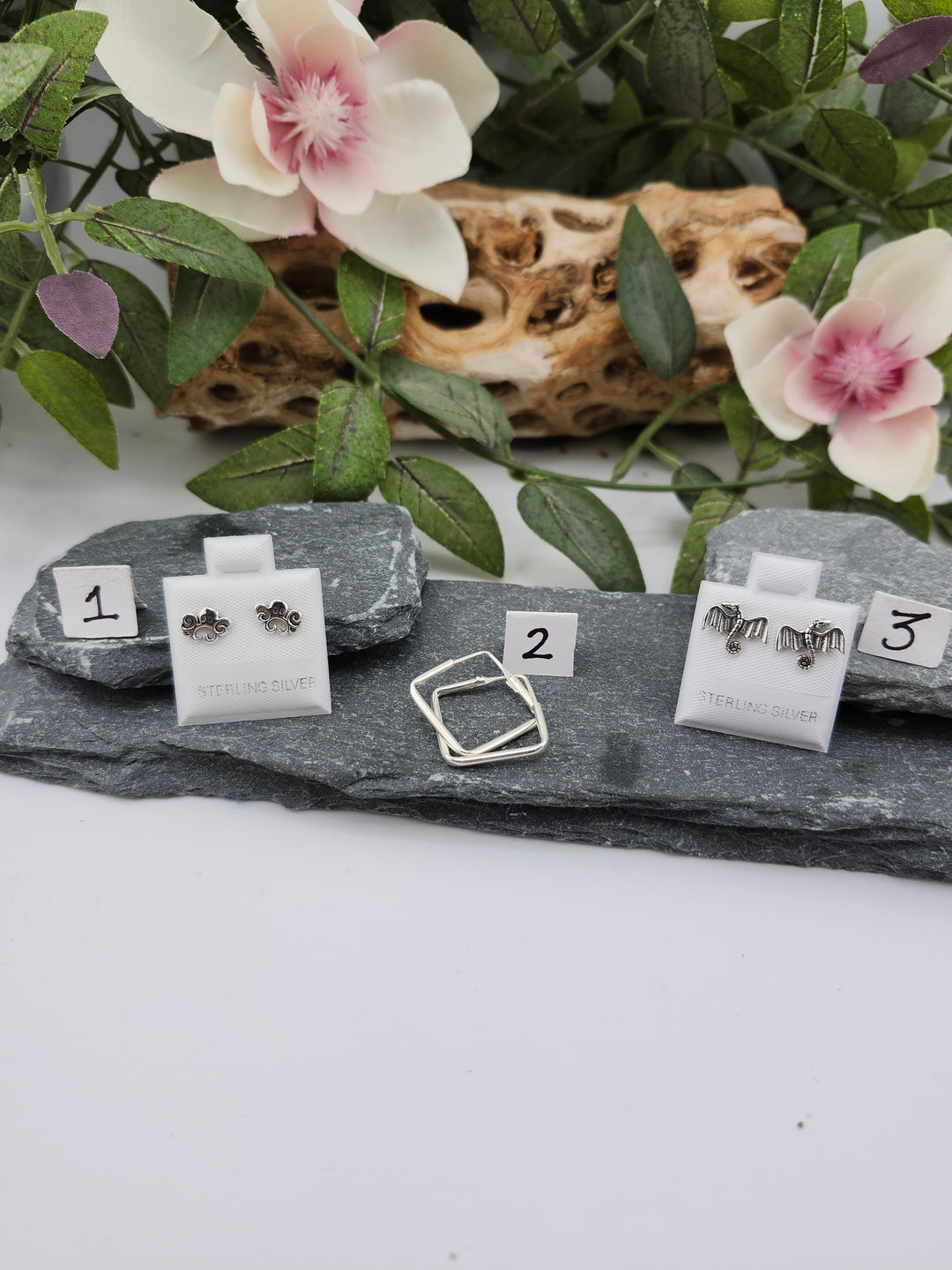 RESERVED FOR:  tigernic -11/22/2024 - 3 Sterling Silver Items