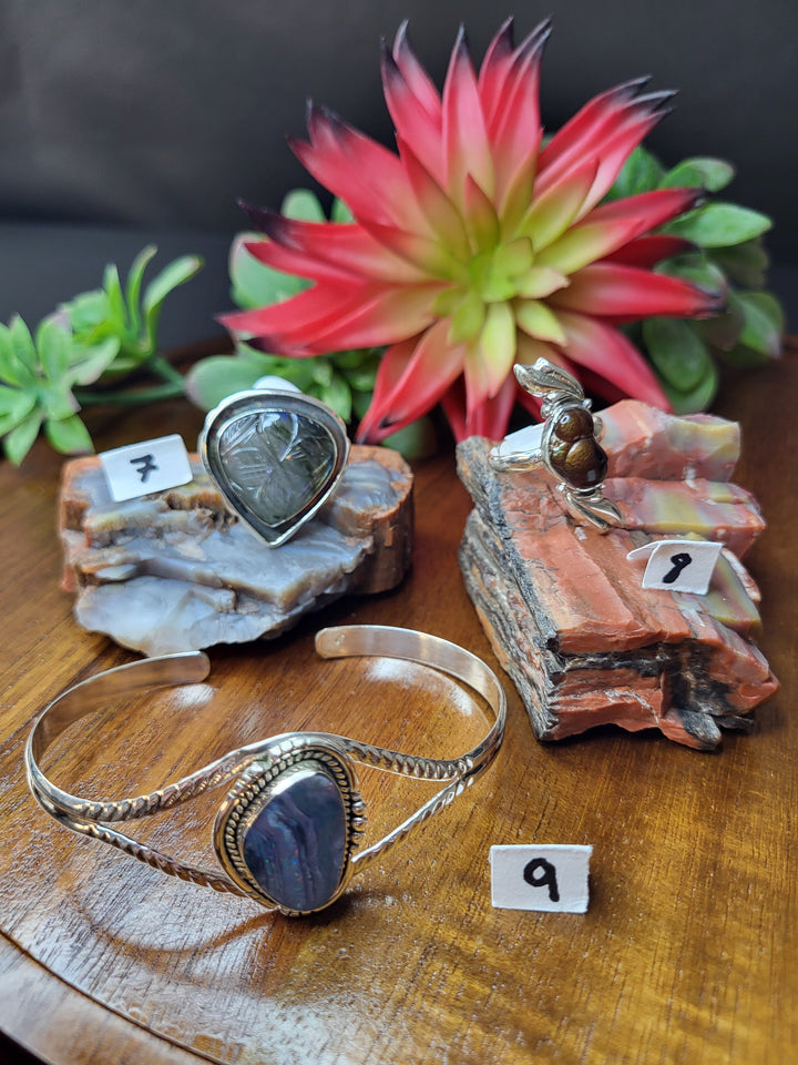 RESERVED FOR: Gina Workman929 8/7/24- 8 Sterling Silver Items