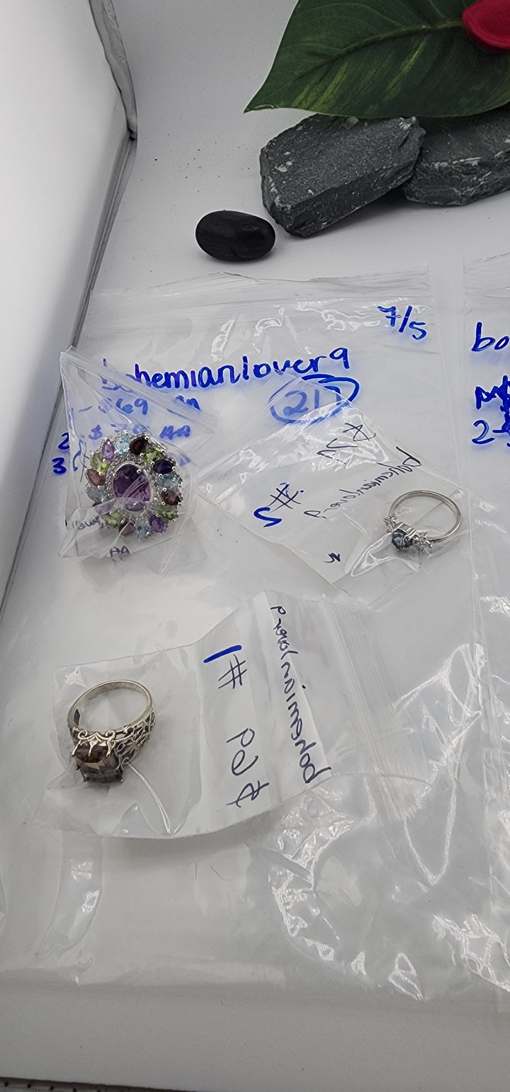 48HR - RESERVED FOR: bohemianlover9 - 7/5/2025 FL tiktok Live Show -3  Sterling Silver Items