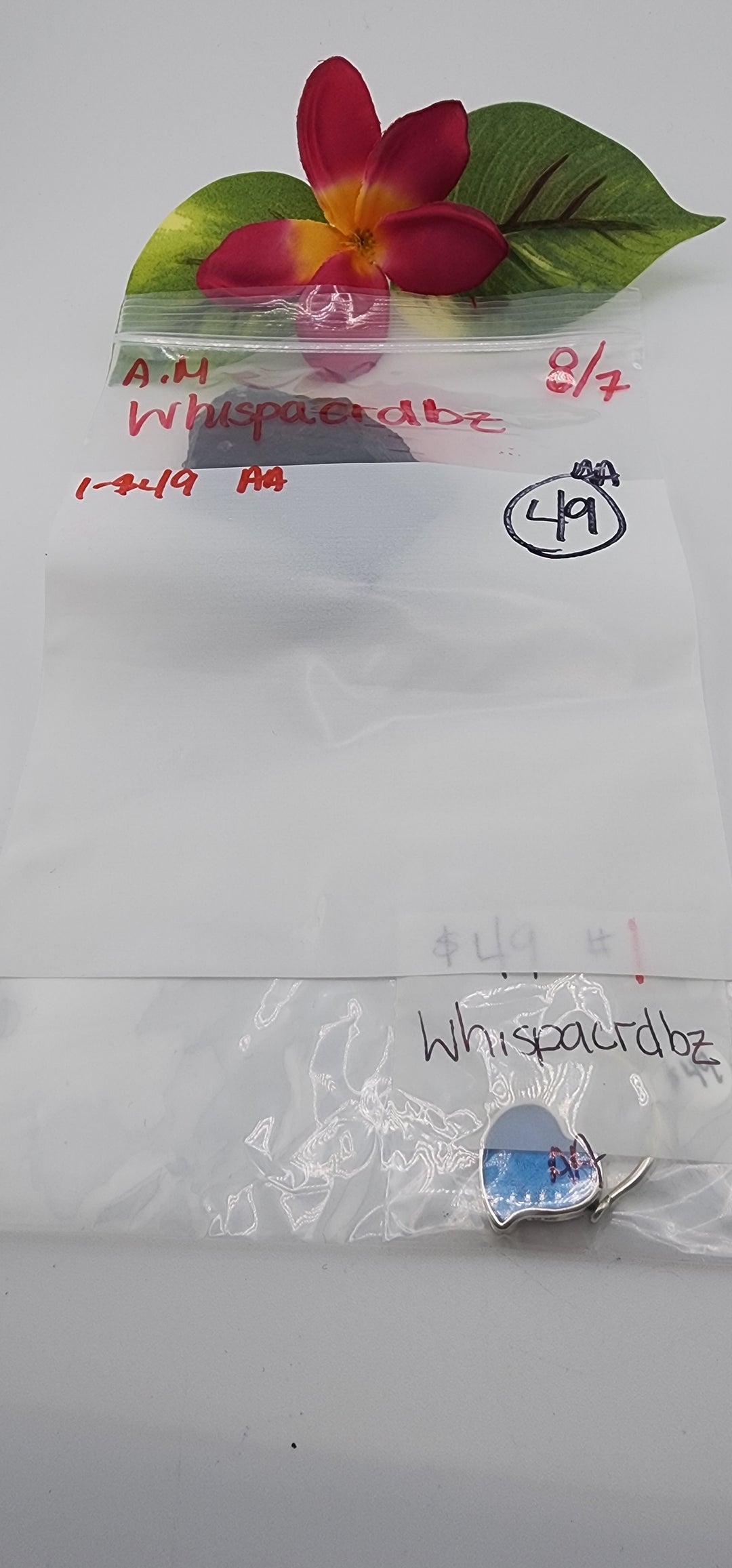 AM SHOW 48HR - RESERVED FOR: whispacrdbz - 8/7/2025 FL tiktok Live Show - 1 Sterling Silver Items