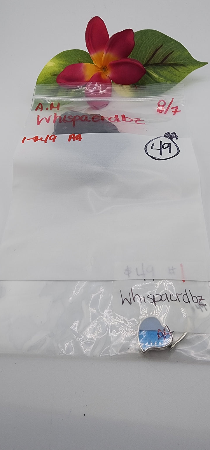 AM SHOW 48HR - RESERVED FOR: whispacrdbz - 8/7/2025 FL tiktok Live Show - 1 Sterling Silver Items