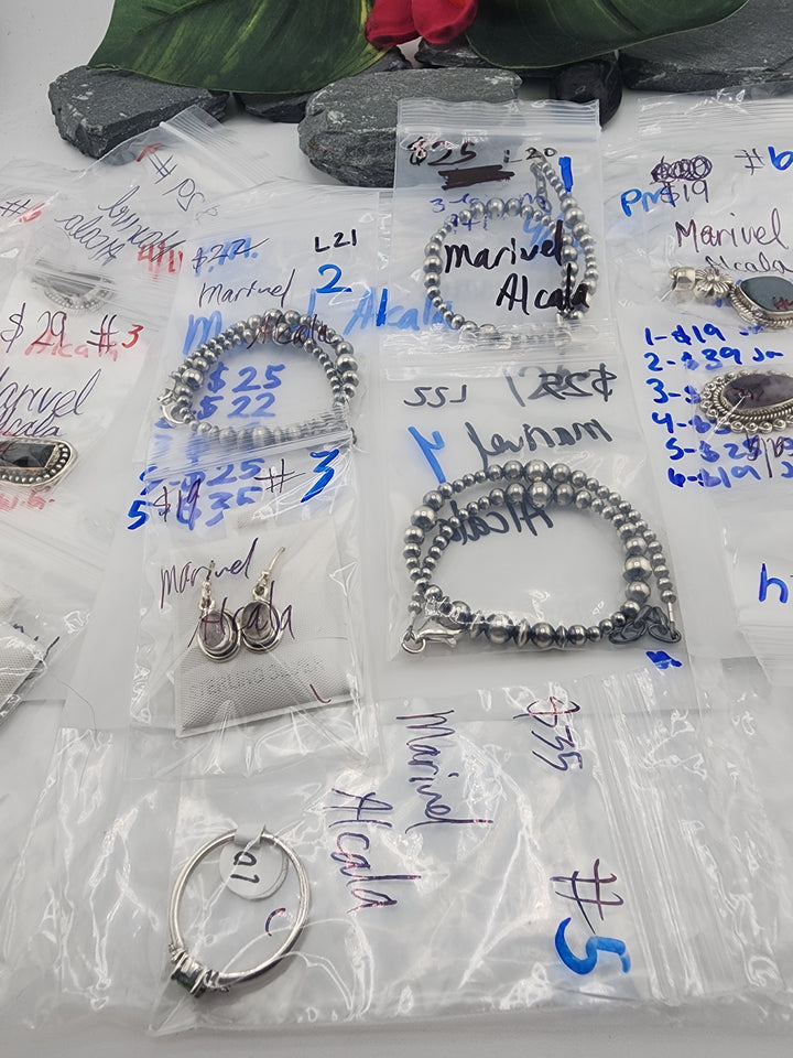 Marivel Alcala - 4/12/26 PM - 5 925 Sterling Silver Items