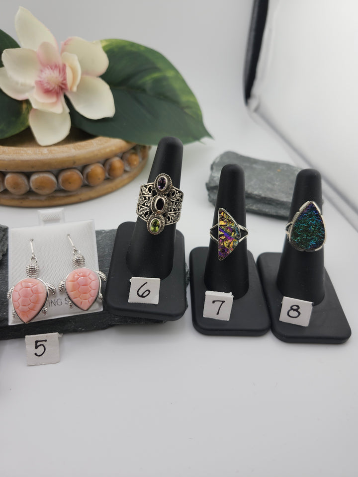 RESERVED FOR:   Mazy J -12/05/2024 - 8 Sterling Silver Items