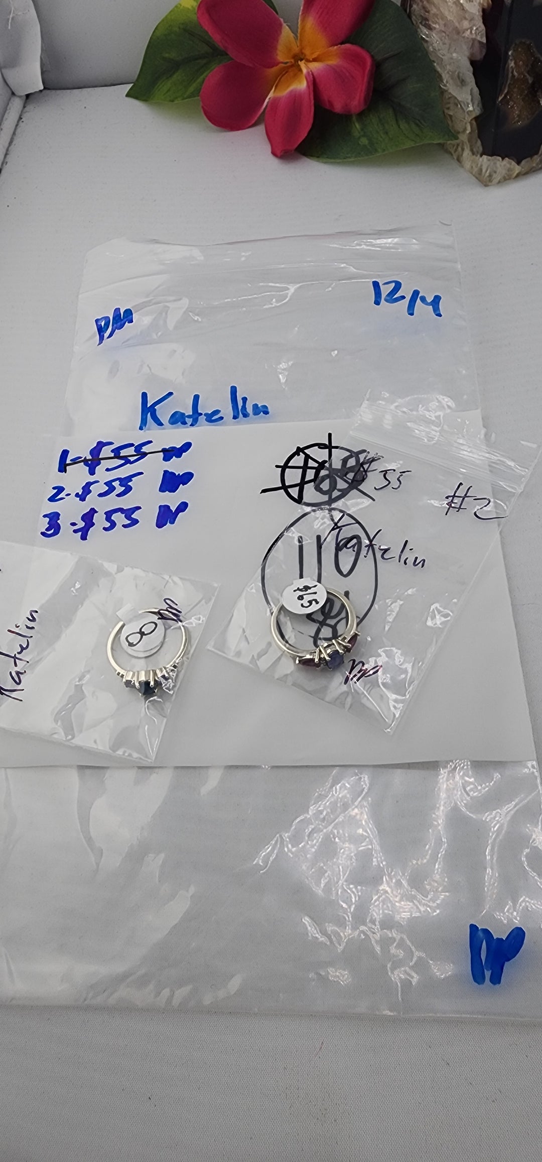 PM SHOW 48HR - RESERVED FOR: Katelin - 12/4/2025 tiktok Live Show - 2 Sterling Silver Items