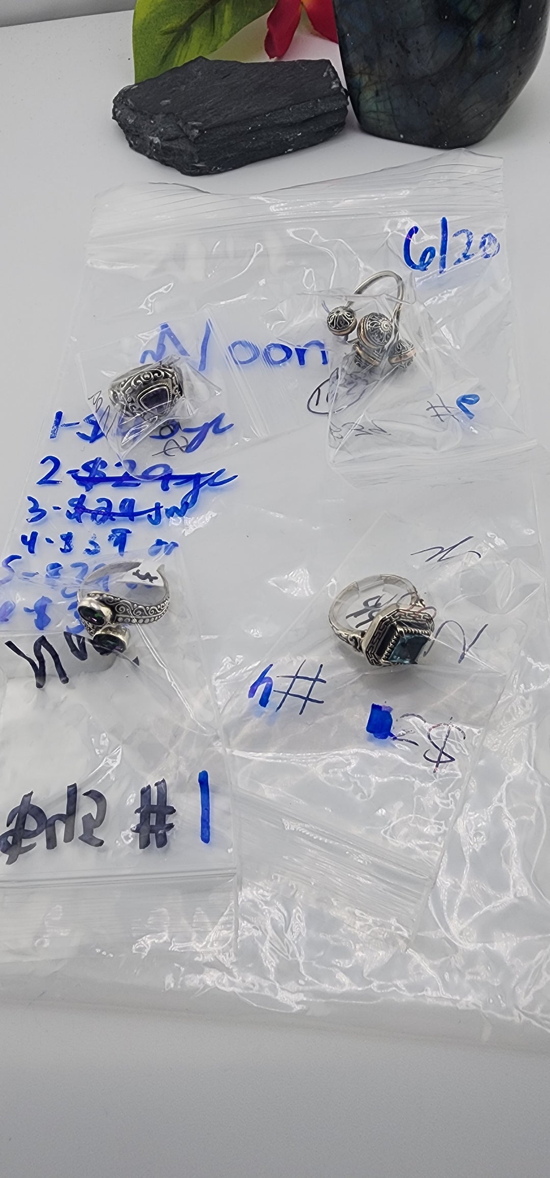 48HR - RESERVED FOR: Noon - 6/20/2025 FL tiktok Live Show -4  Sterling Silver Items