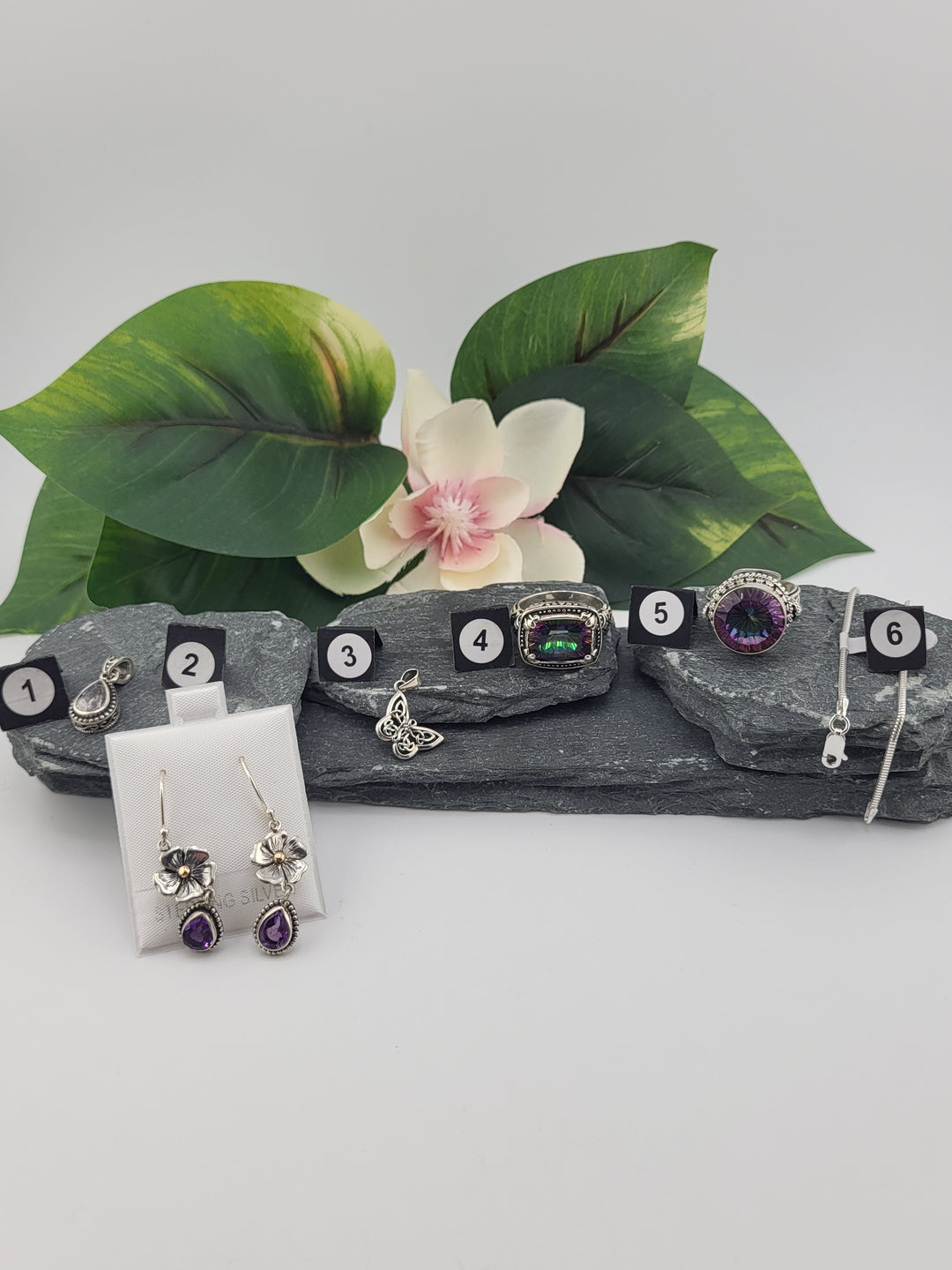 RESERVED FOR: Hallie Barclay Smith - 2/5/2025 Show - 6 Sterling Silver Items