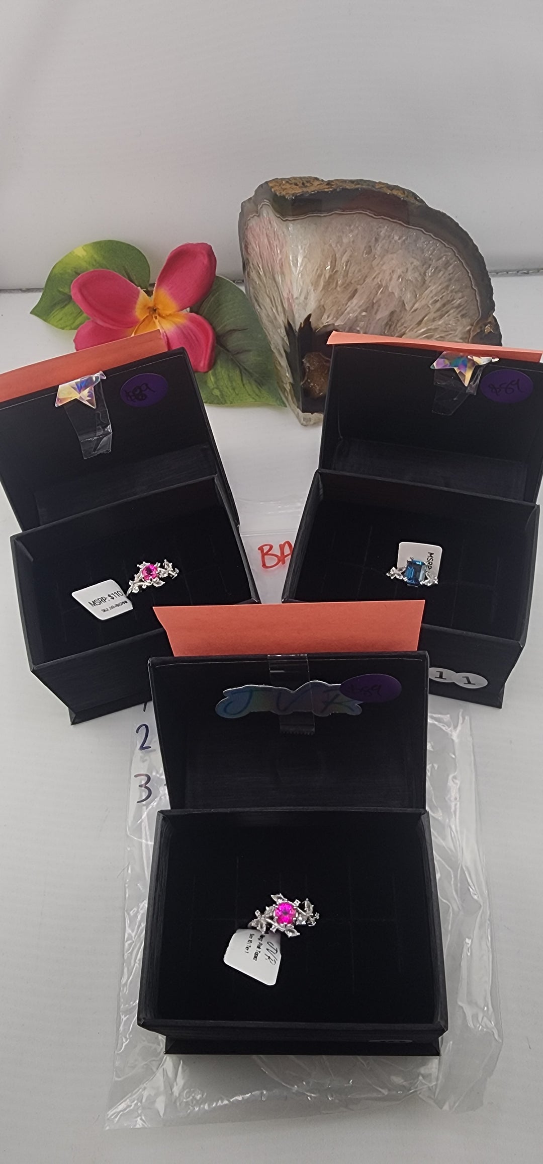 PM SHOW 48HR - RESERVED FOR: Marivel Alcala BAG2 - 11/28/2025 tiktok Live Show - 3 Sterling Silver Items