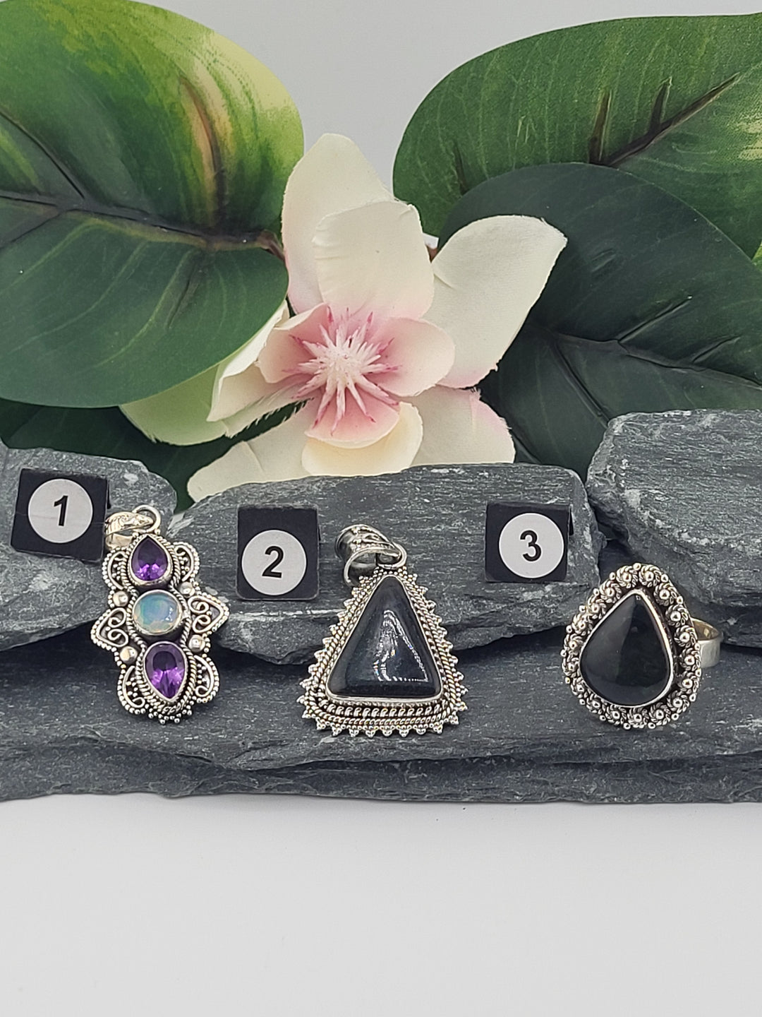 RESERVED FOR: Megan Marguerite L Moody - 2/8/2025 Show -3 Sterling Silver Items