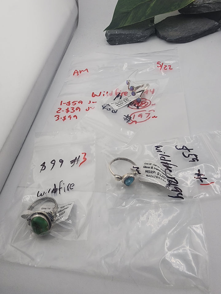 Wildfire12194- 5/22/26 - 3 925 Sterling Silver Items