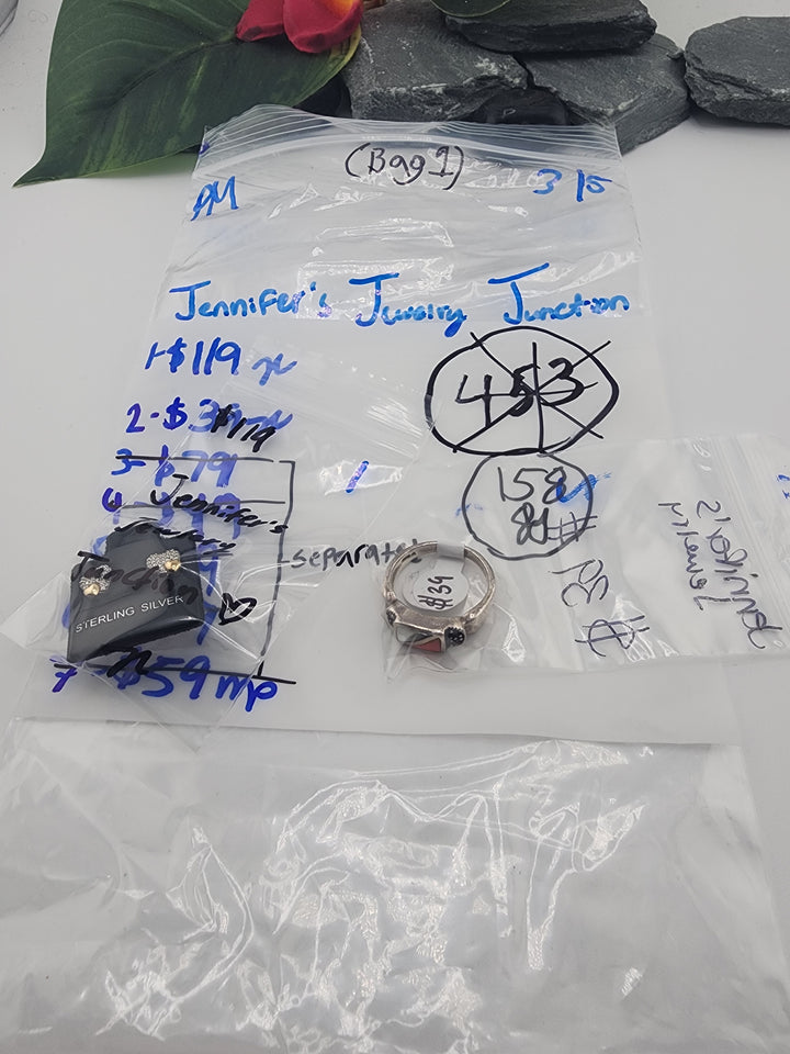 Jennifer's Jewelry Junction (Bag 1) - 3/5/26 - 2 - 925 Sterling Silver Items