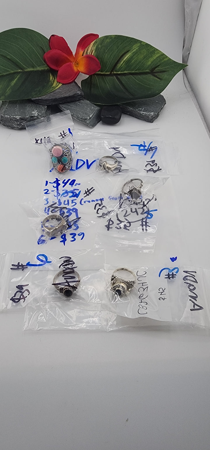 PM SHOW 48HR - RESERVED FOR: AnaDV - 1/7/2026 tiktok Live Show - 6 Sterling Silver Items