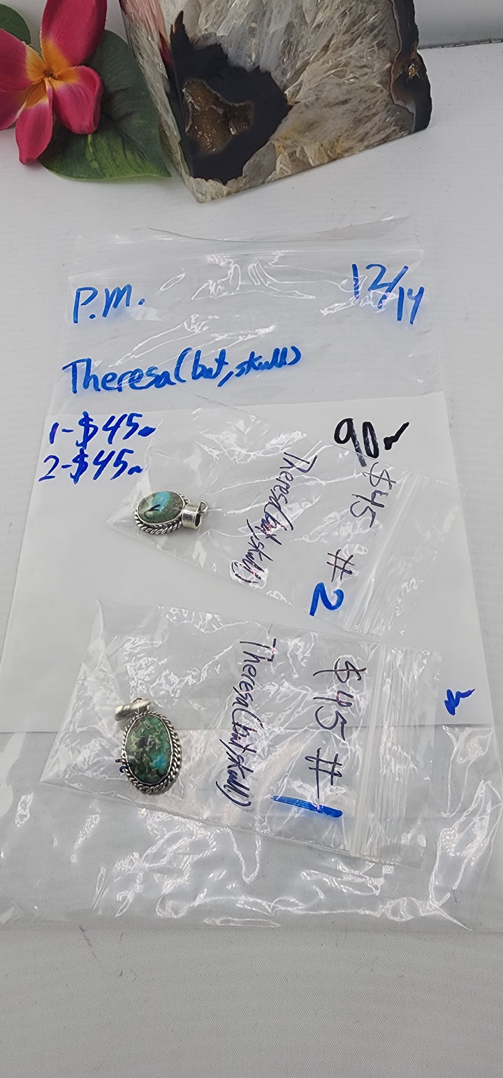 PM SHOW 48HR - RESERVED FOR: Theresa🦇💀 - 12/14/2025 tiktok Live Show - 2 Sterling Silver Items