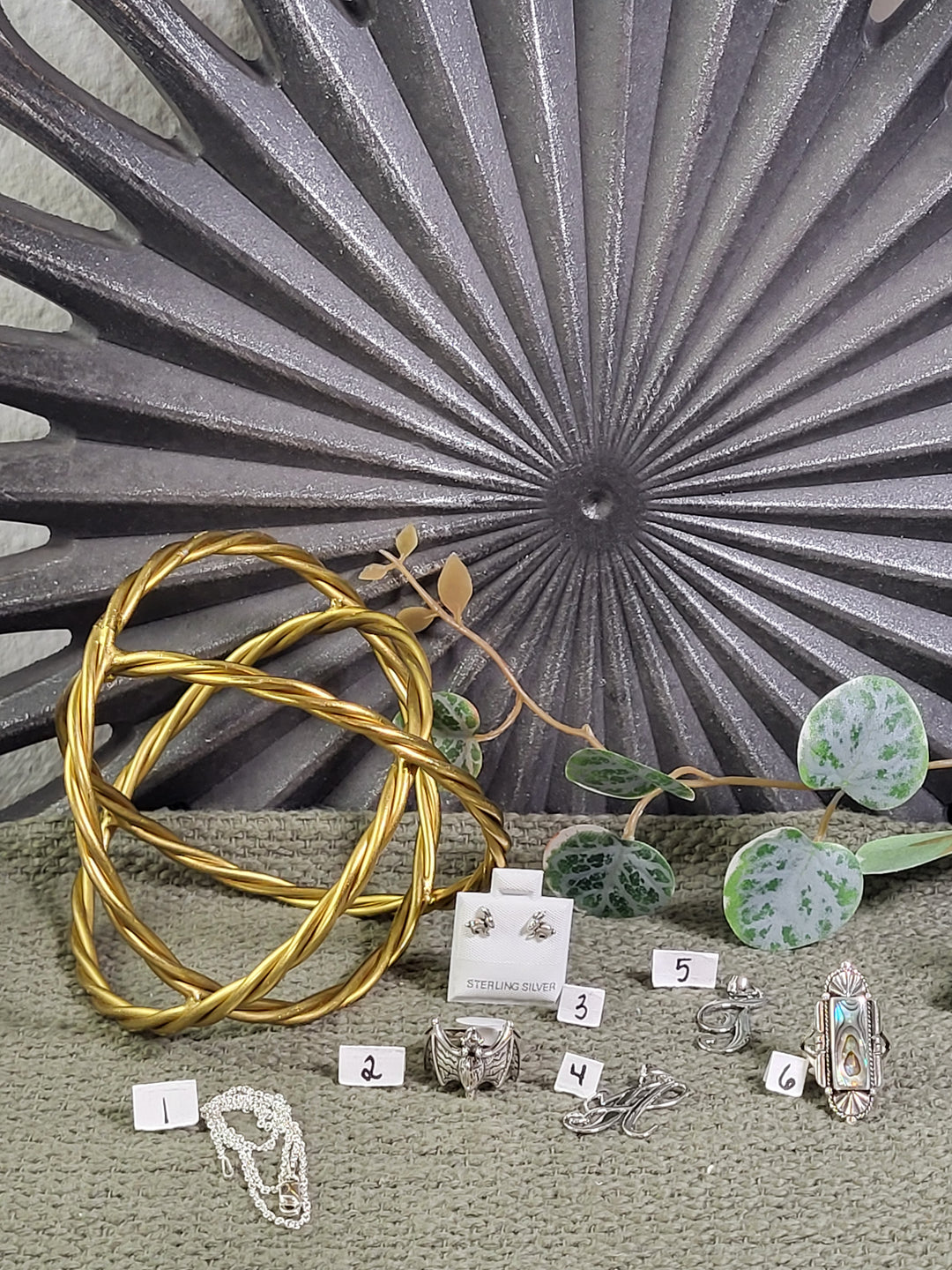 RESERVED FOR: Toni Trichel Hall 8/30/24 - 6 Sterling Silver