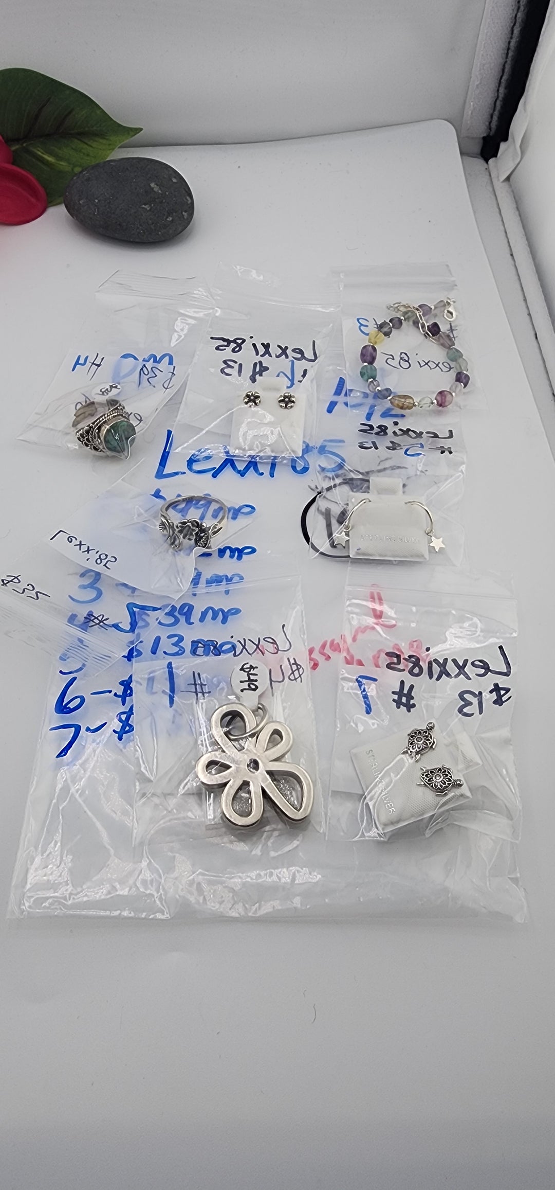 PM SHOW 48HR - RESERVED FOR: Lexxi85 - 10/2/2025 FL tiktok Live Show - 7 Sterling Silver Items