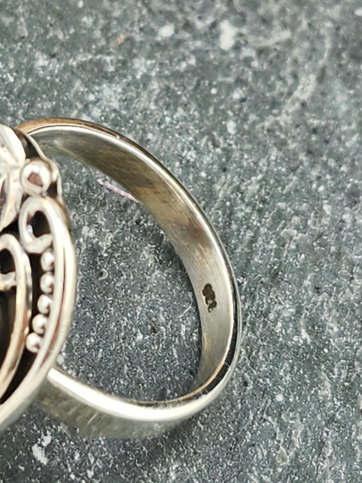 Aurora Opal Ring Size 7