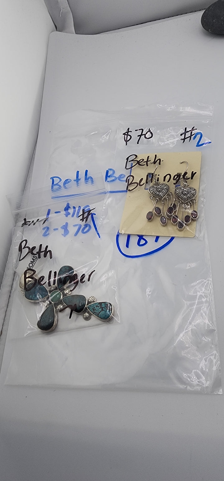 PM SHOW 48HR - RESERVED FOR: Beth Bellinger - 10/3/2025 FL tiktok Live Show - 2 Sterling Silver Items