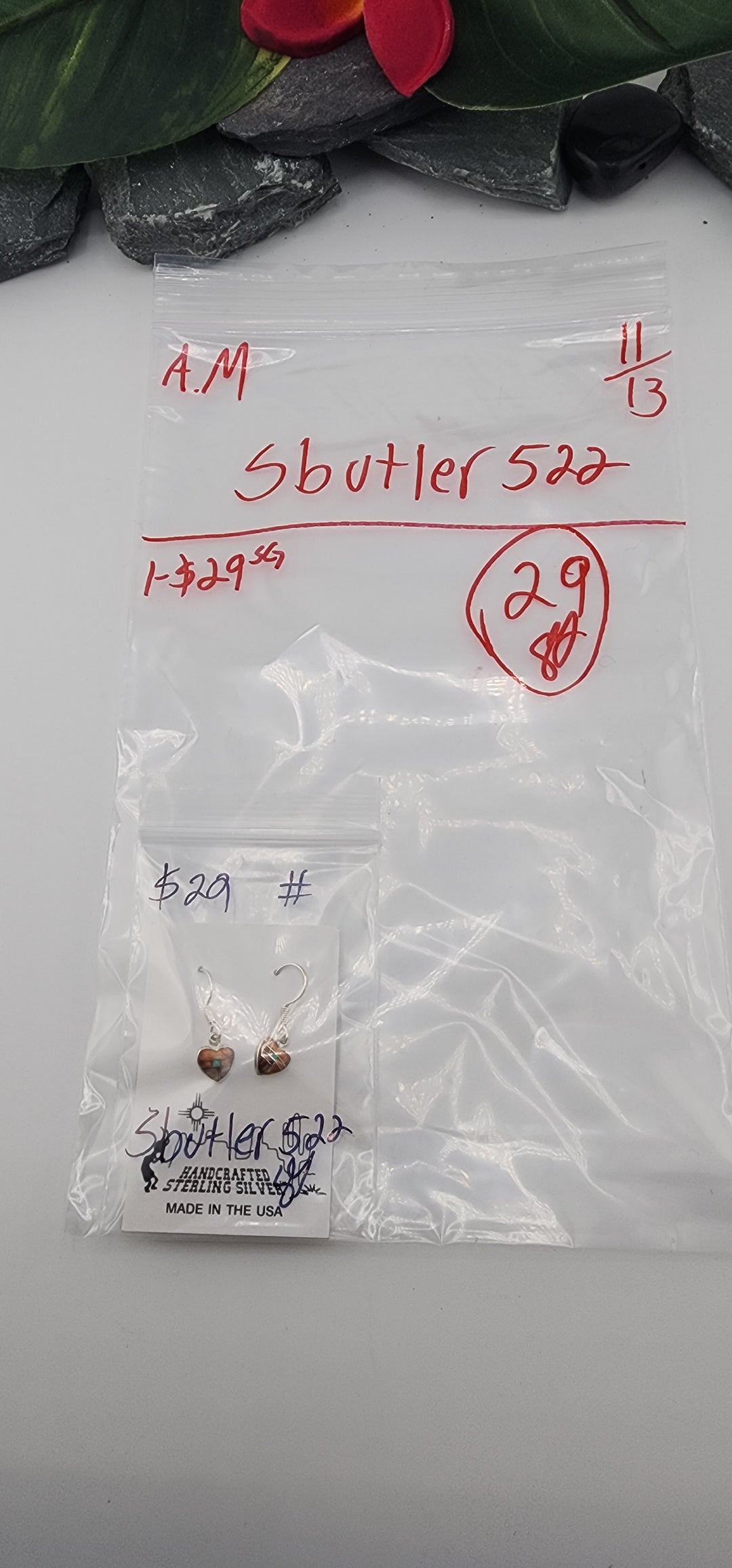 AM SHOW 48HR RESERVED FOR: sbutler522 - 11/13/2025 FL tiktok Live Show - 1 Sterling Silver Items