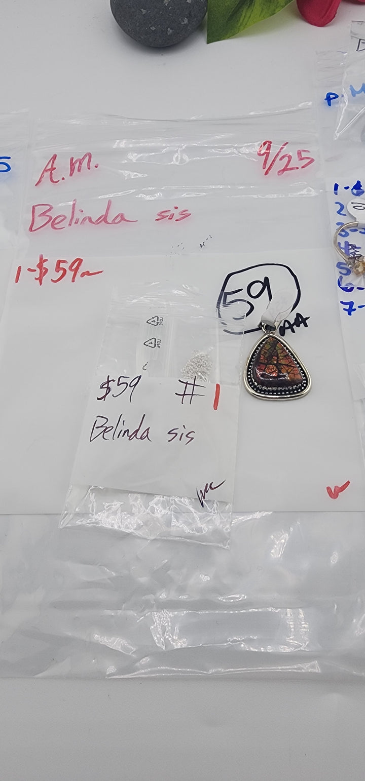 AM SHOW 48HR RESERVED FOR: Belinda sis - 9/25/2025 FL tiktok Live Show - 1 Sterling Silver Items