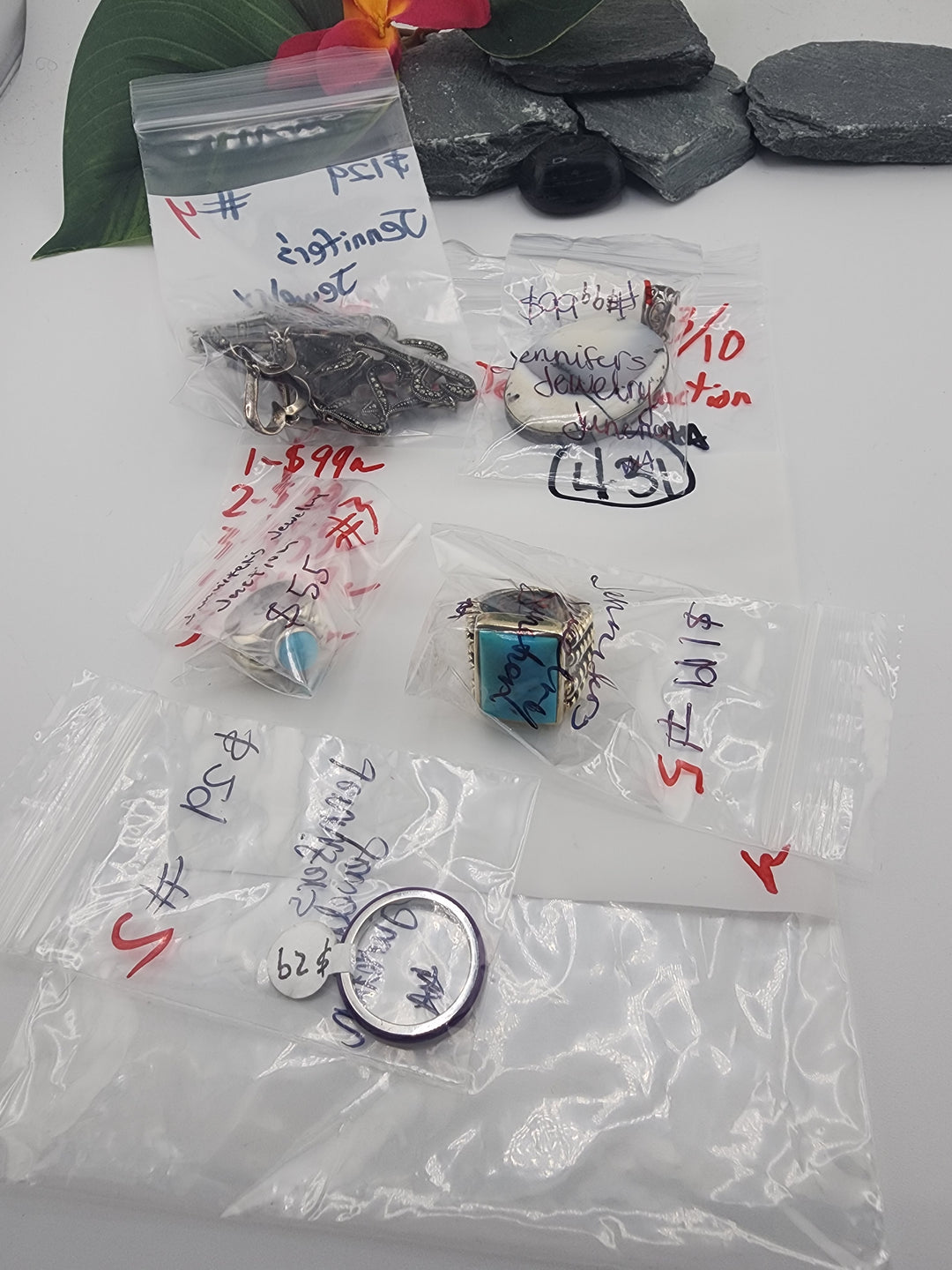 Jennifer's Jewelry Junction - 3/10/26 - 5 925 Sterling Silver Items